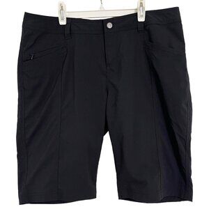Royal Robbins Bermuda Length Stretch Shorts – Black – Women’s Size 12